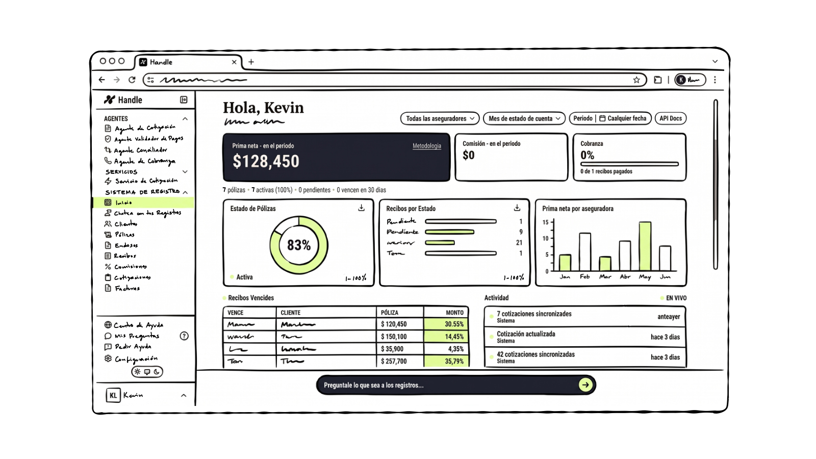 El mejor product manager de Handle es el cliente que abre la plataforma cada mañana